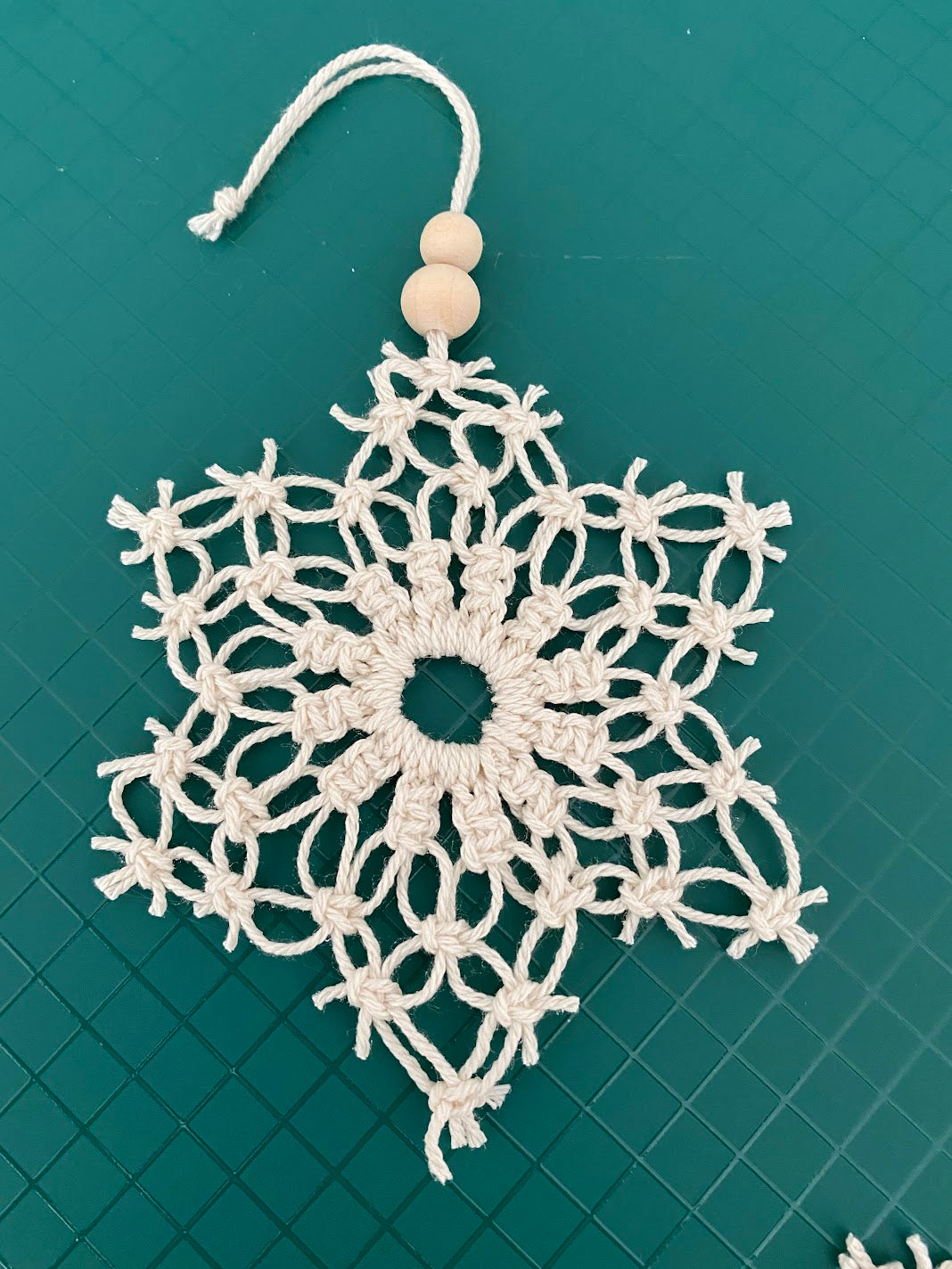 Macrame Snowflakes