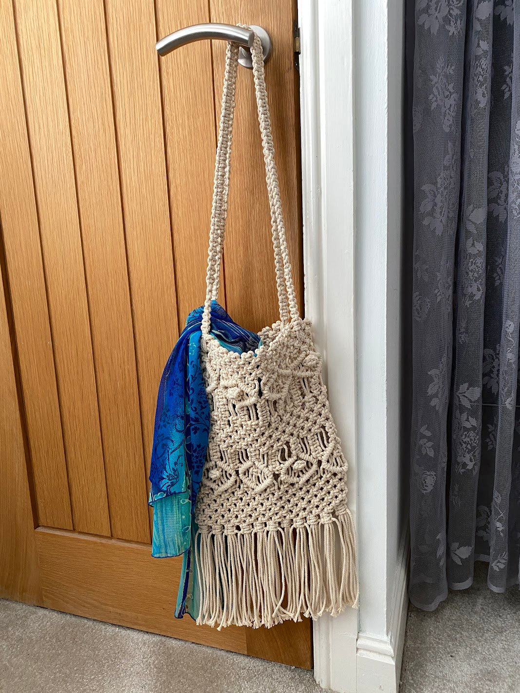 Large Macrame Shoulder Bag