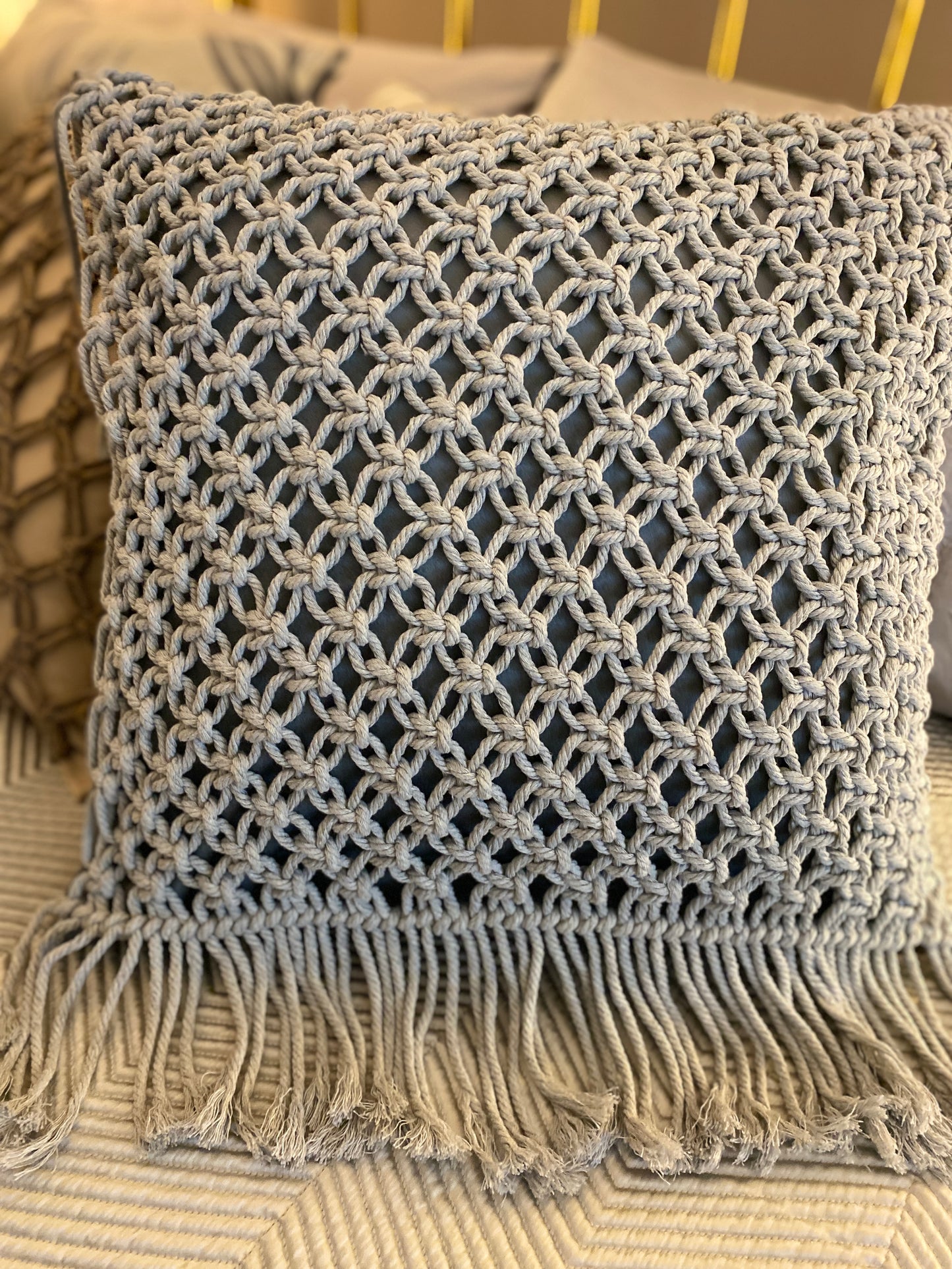 Trellis Decorative Throw Pillow