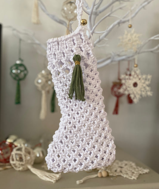 Christmas Stocking with Tassel