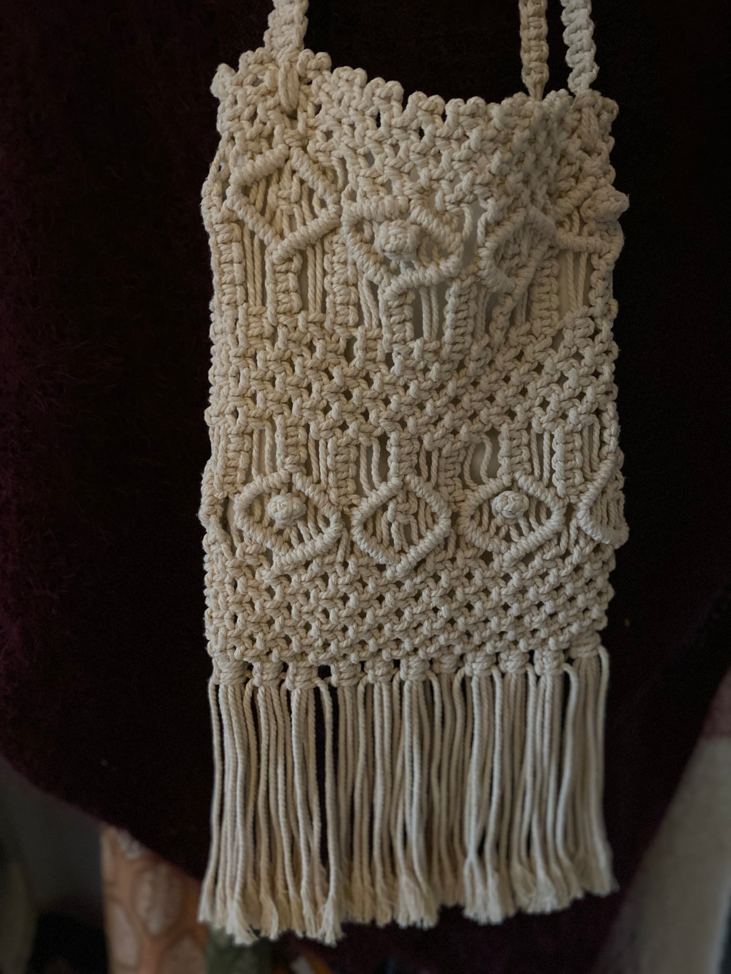 Large Macrame Shoulder Bag