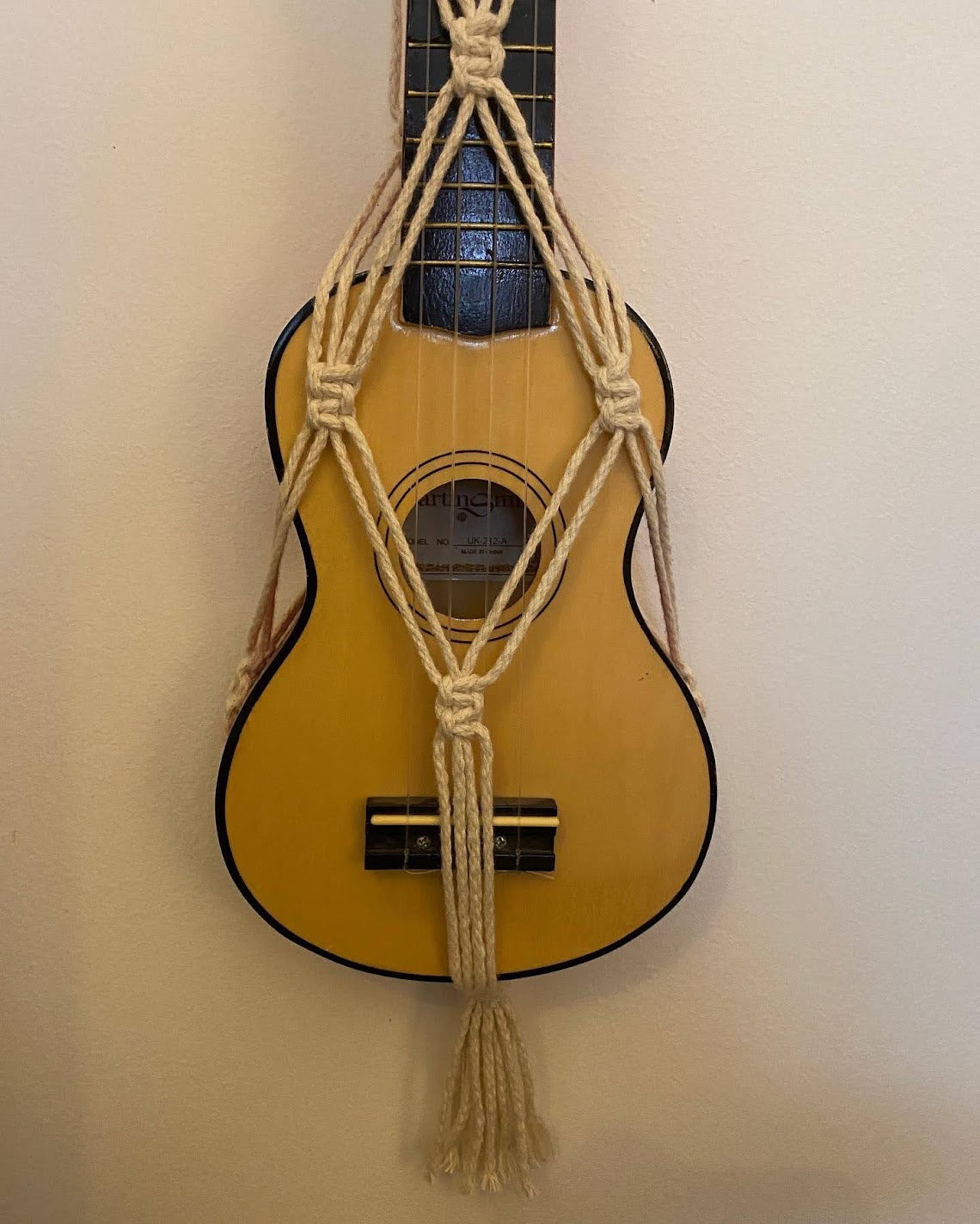 Macrame Ukulele Holder