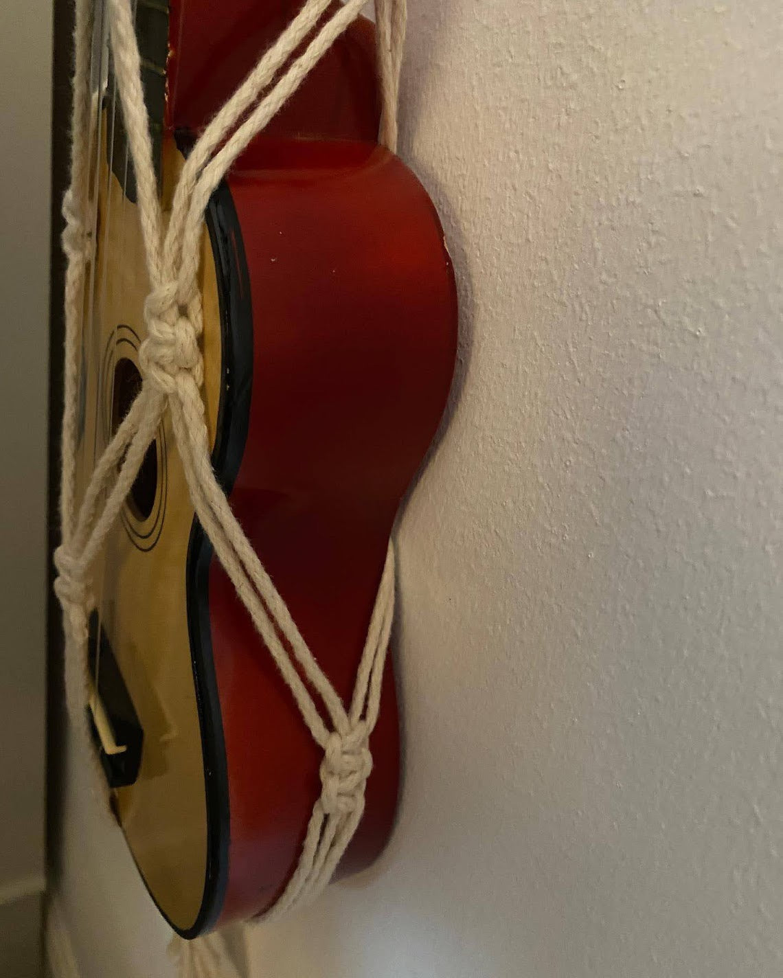 Macrame Ukulele Holder